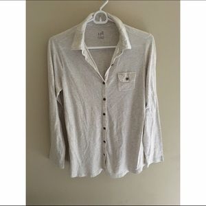 Off white button up shirt from J.Jill