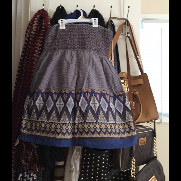 Tube top blouse