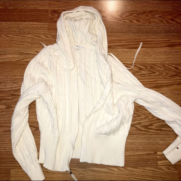Zip up sweater.