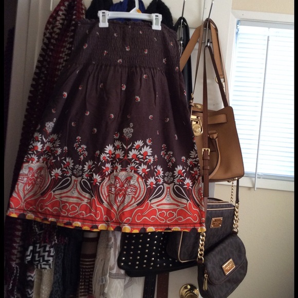 Tube top blouse