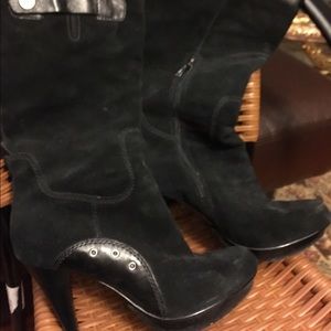 Guess Suede knee boots