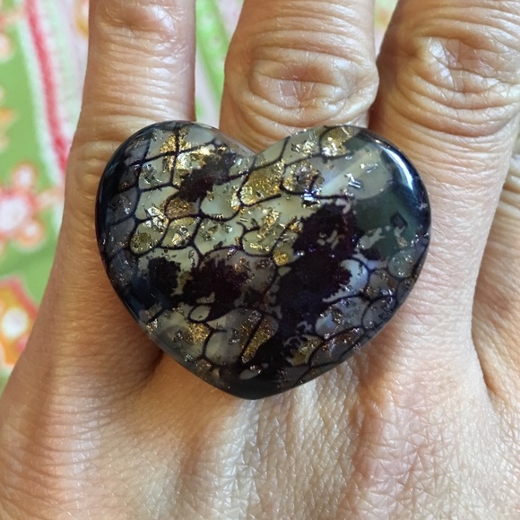 Heart Stone Ring