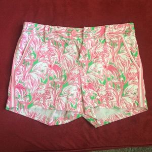 Flamingo Lilly Pulitzer Callahan Shorts