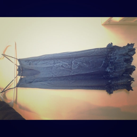 Bcbg silk 20's style dress