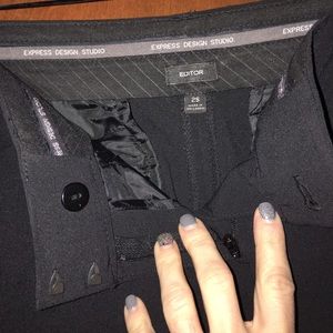 Black dress pants from Express
