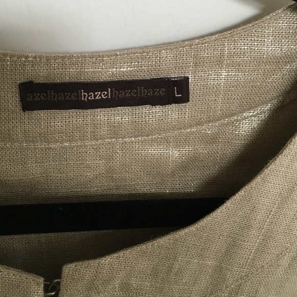 Gold short sleeved jacket - Picture 2 of 4