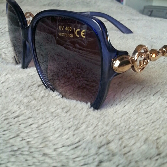 Royal Blue Sunglasses
