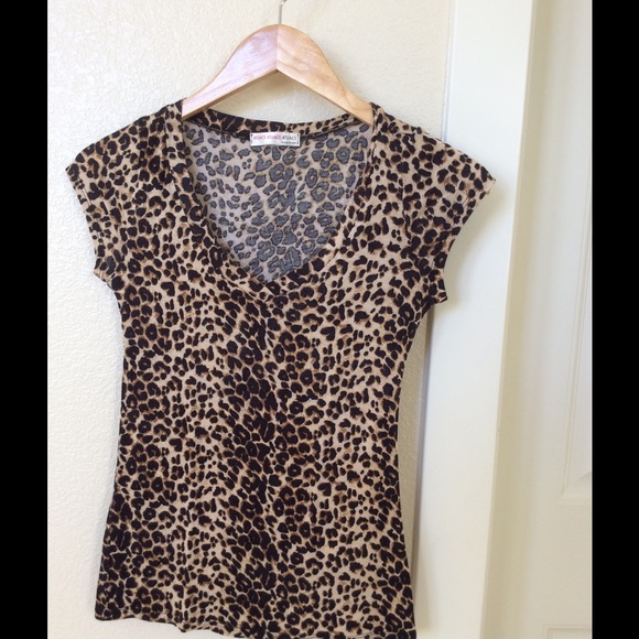 Cheetah print top
