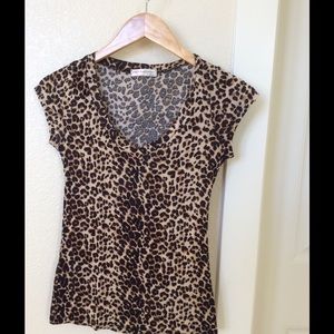 Cheetah print top