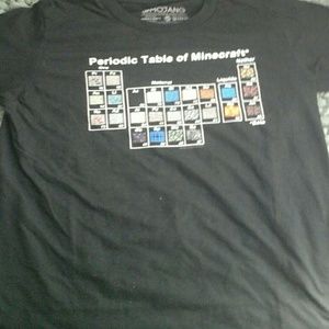 Minecraft Kids Periodic Table shirt