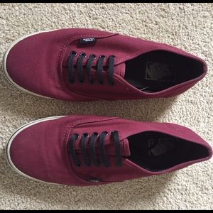 Authentic Lo Pro maroon vans