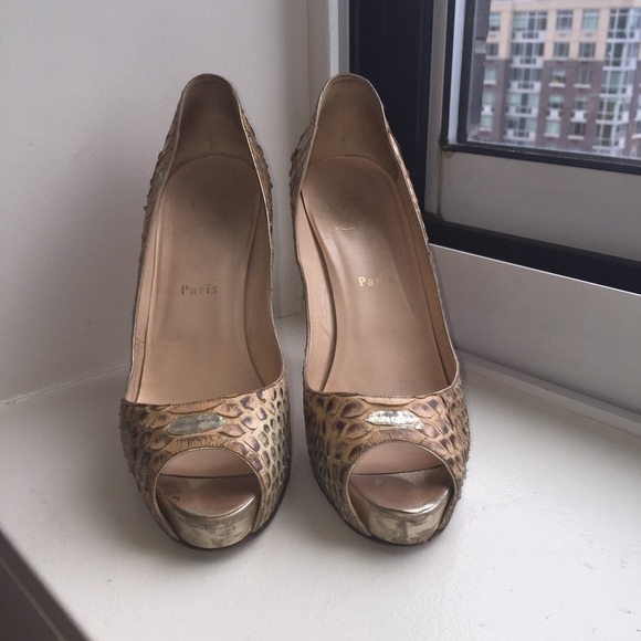 Louboutin colored snakeskin - Picture 2 of 4