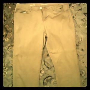 Beige Skinny Jeans