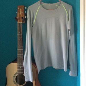 Lululemon gray swiftly tech long sleeve