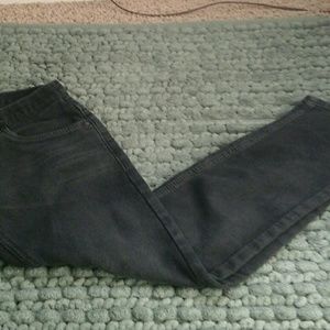 Boys Black Knit Levi  Jeans