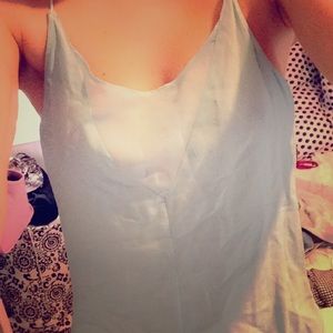Light blue tank never been worn!