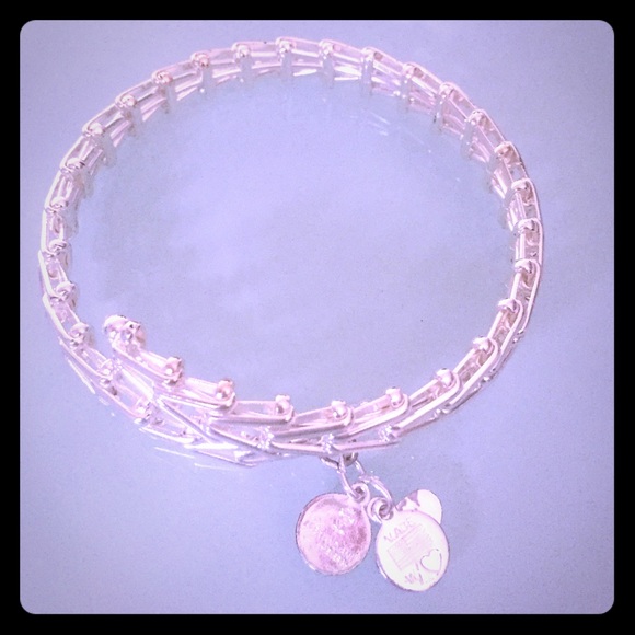 Alex and Ani sterling silver bracelet