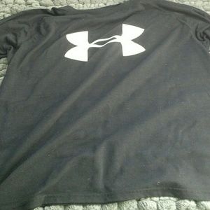 Black Youth Under Armor Long Sleeve Shirt