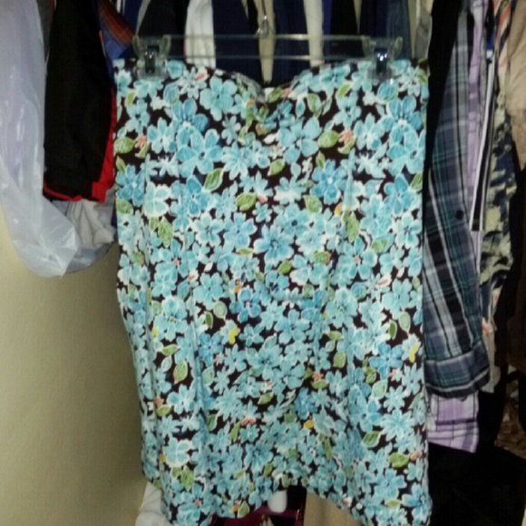 Floral Skirt And Blouss