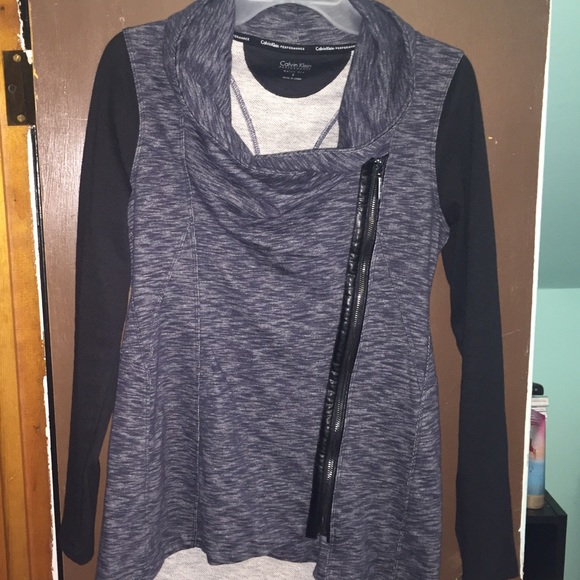 Calvin Klein Performance Asymmetrical Zip Jacket