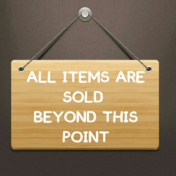 Everything below has been sold. - Picture 1 of 1