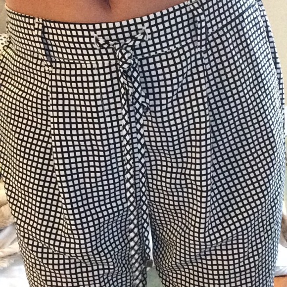 Black and white pants never worn before