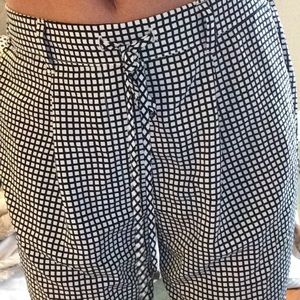 Black and white pants never worn before