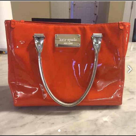 Orange Kate Spade Purse