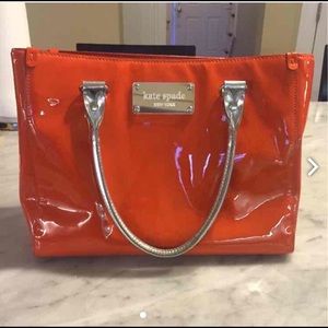 Orange Kate Spade Purse