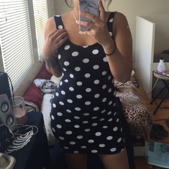 Polka dot dress