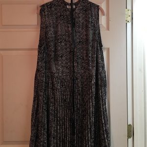 Black and white Calvin Klein Dress