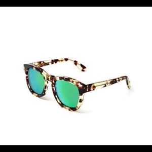 Wildfox Wayfarer Mirror Sunglasses