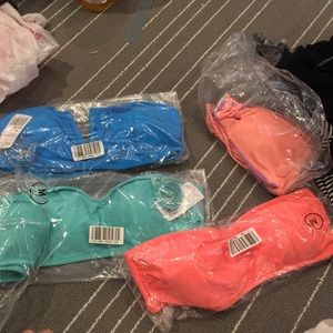 5 bikini tops brand new