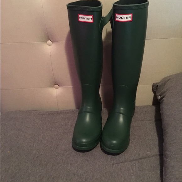 Authentic Hunter Boots will be donated Soon