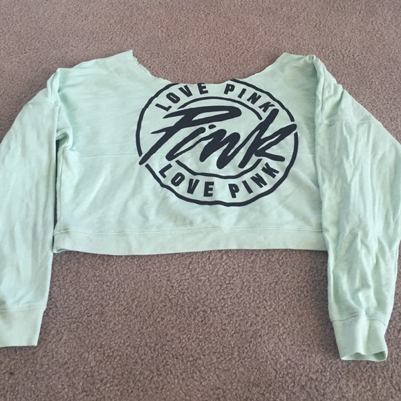 VS PINK crop sweatshirt