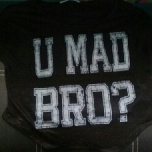 You Mad Bro Crop Top