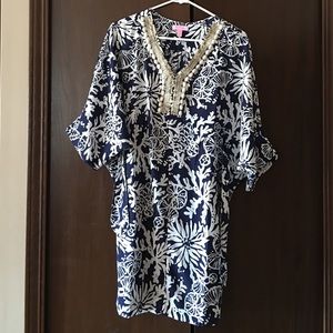 Blue and white Lilly Pulitzer dress