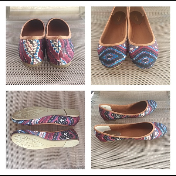RESERVED for @sweetride Eclectic Ballet Flats  7 - Picture 3 of 4