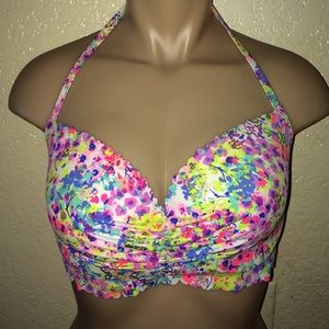 VS Floral Bikini Top
