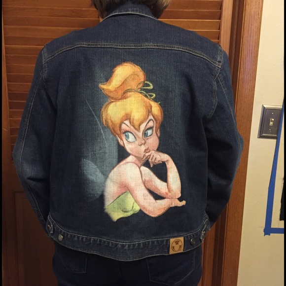 Disney Store Tinker Bell jean jacket