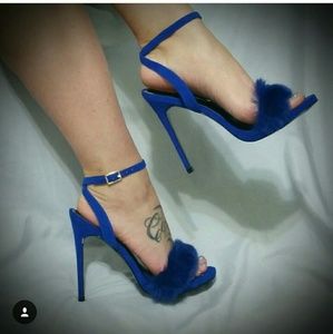Blue heels