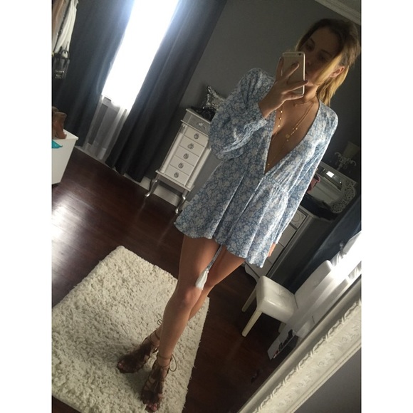 {Sold Out}Ride or Tie romper - Picture 2 of 4