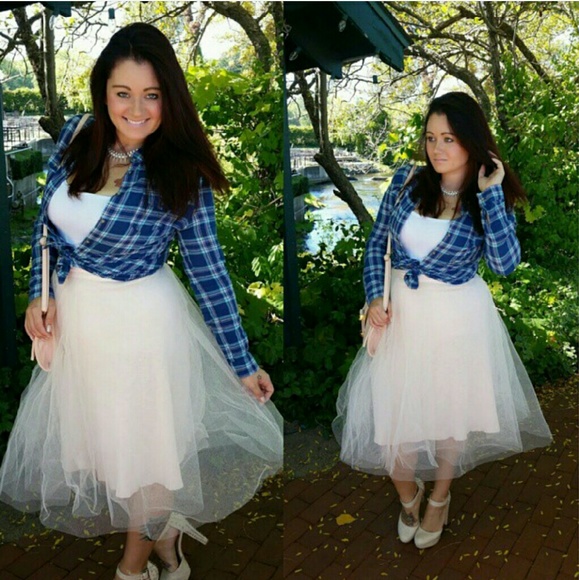 Light pink tulle tutu