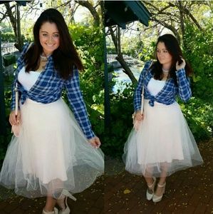 Light pink tulle tutu