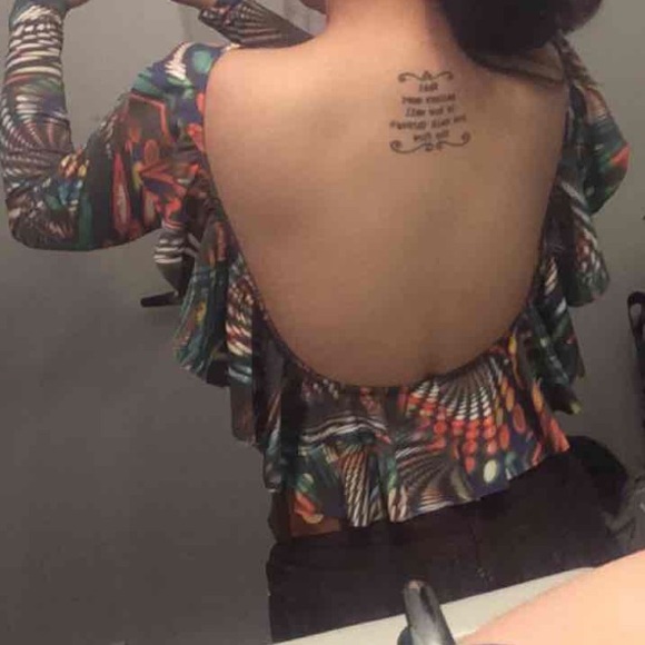 Multicolor bodysuit - Picture 2 of 2