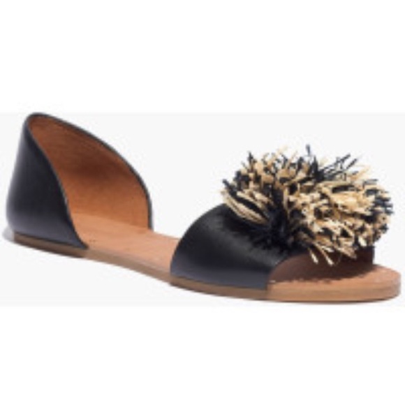 Madewell Pom Pom Slides