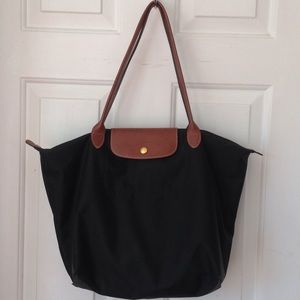 Never Used Black Longchap Purse