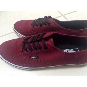 Lightly Worn Maroon Vans