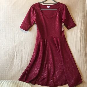 LuLaRoe Nicole Dress large