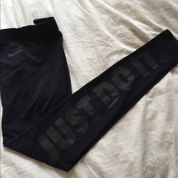 Nike Pants - Nike Just Do It Tights
